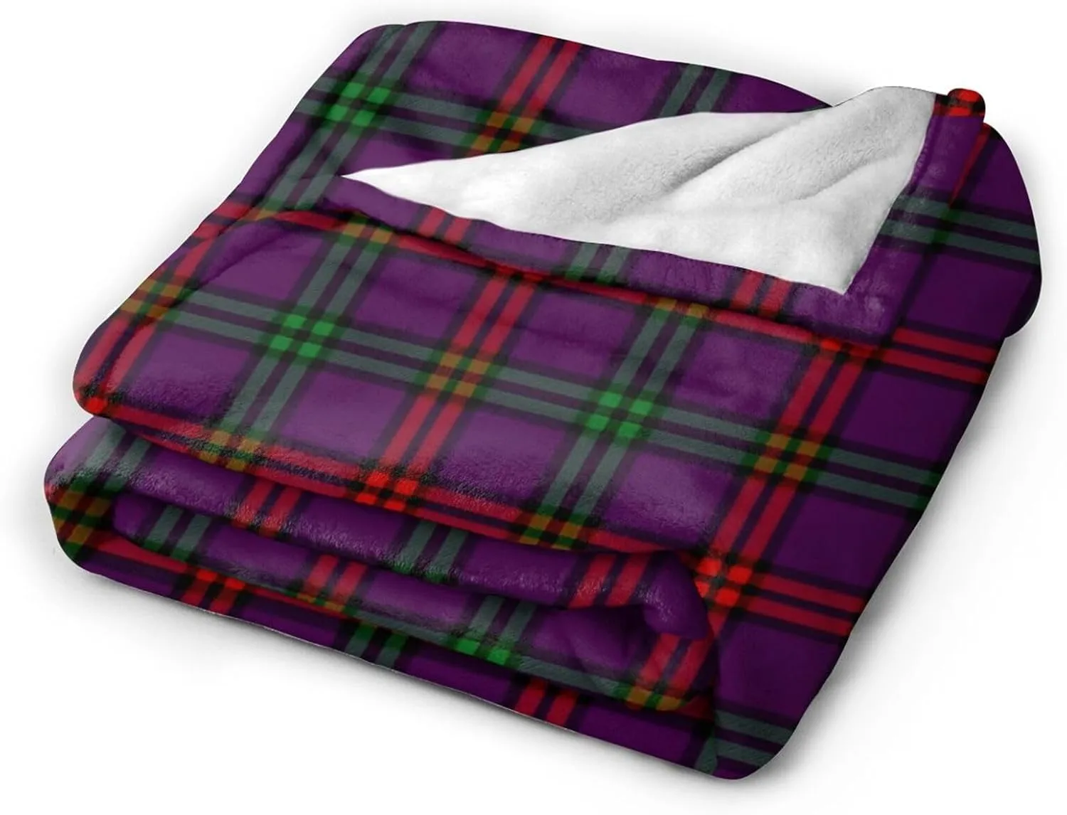 Scottish Clan Montgomery Tartan Plaid Ultra-Soft Micro Fleece Blanket 3D Fashion Print All Season Couch Sofa Warm Bed Throw Blanket 60"X50"