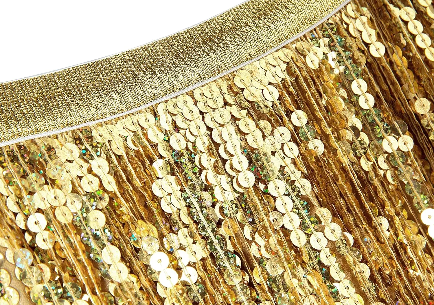 Seawhisper Sequin Fringe Skirt Festival Outfits for Women