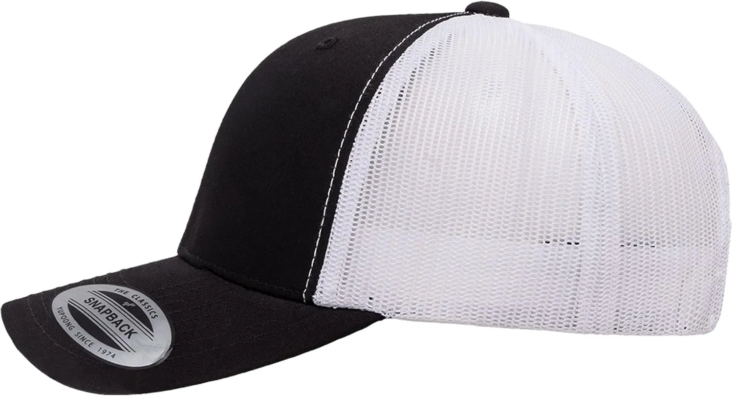 Silhouette Country Hats for Men & Women | Embroidered Anchor with Rope | Mesh Trucker Hats for Men & Women