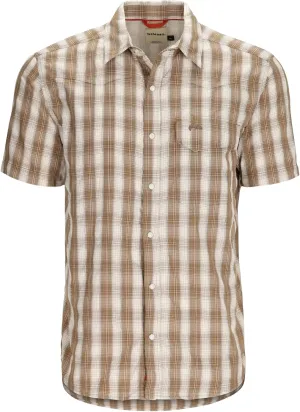 Simms Fishing Products Men's Big Sky Vented Fishing Shirt, Short Sleeve 50  UPF Top