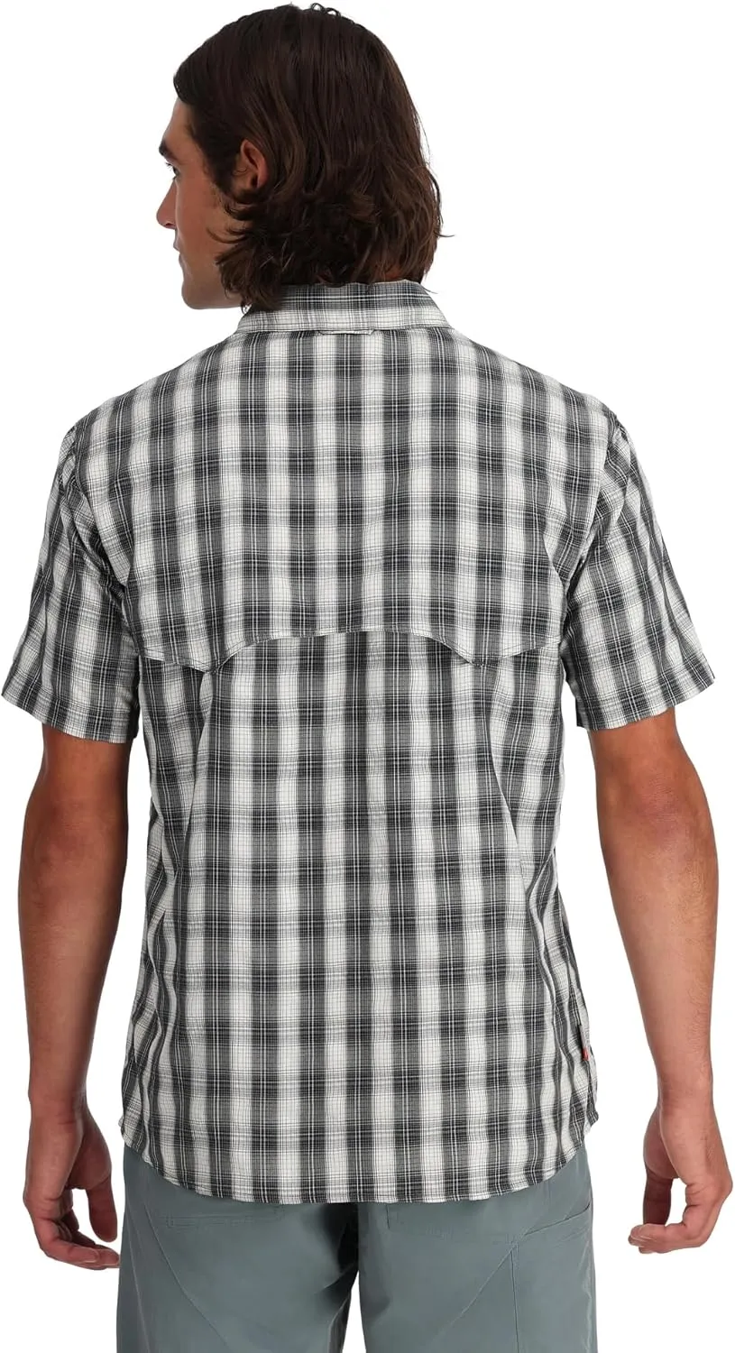 Simms Fishing Products Men's Big Sky Vented Fishing Shirt, Short Sleeve 50  UPF Top