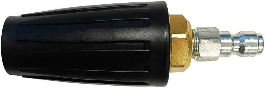 Simpson Cleaning 80143 3600 PSI Universal Turbo Pressure Washer Nozzle, 1/4-Inch Quick Connect, Hot- or Cold-Water Use, Black