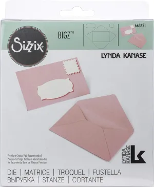 Sizzix Bigz Die Envelope Mini by Lynda Kanase, Multicolor