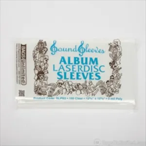 SLPS3 12" Fitted Poly Album Sleeve-3 mil-100ct