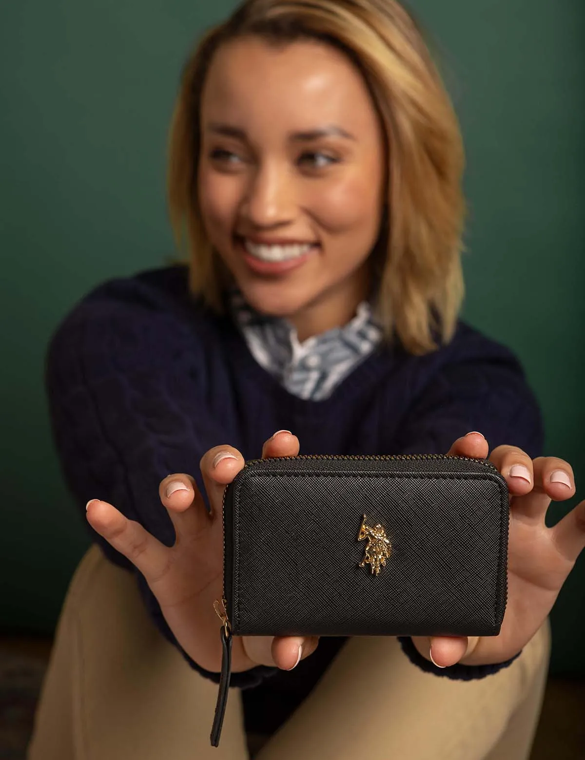 SMALL ZIP AROUND WALLET