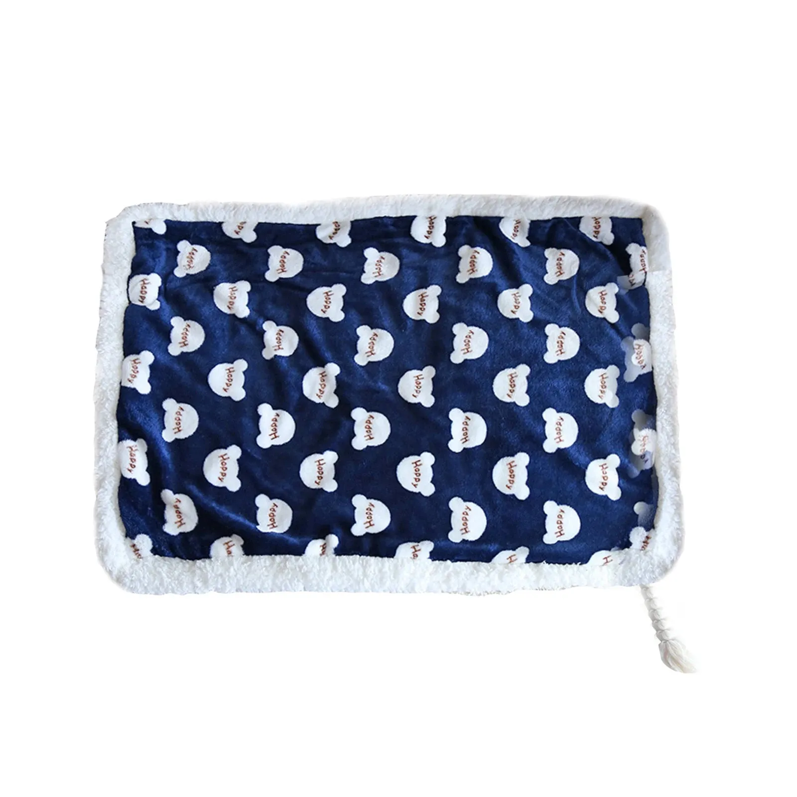 Soft Fleece Pad Pet Comfortable Cushion Home Breathable Rug Keep Warm Sleeping Cover For Puppy Dog Cat Sofa Bed Mats