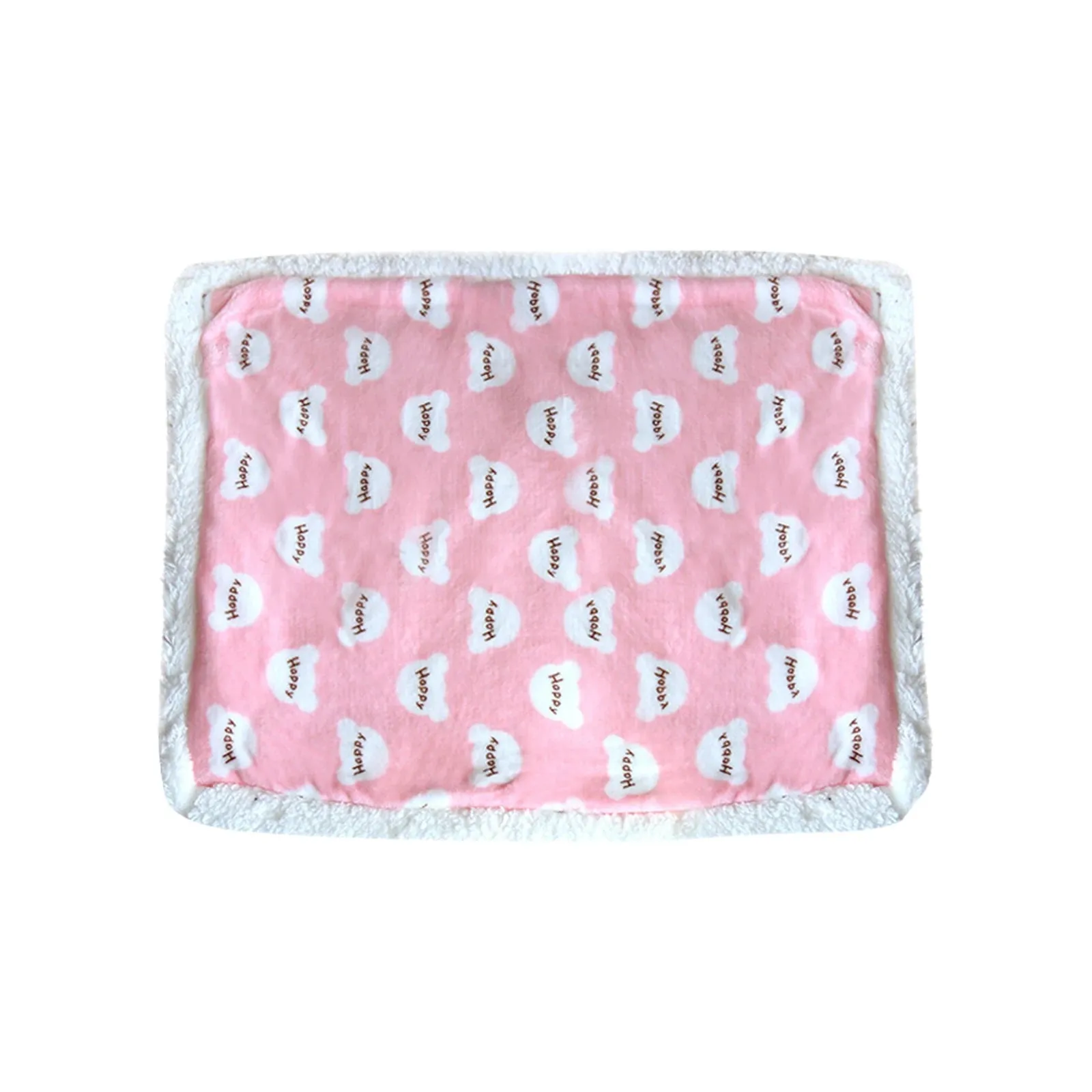 Soft Fleece Pad Pet Comfortable Cushion Home Breathable Rug Keep Warm Sleeping Cover For Puppy Dog Cat Sofa Bed Mats