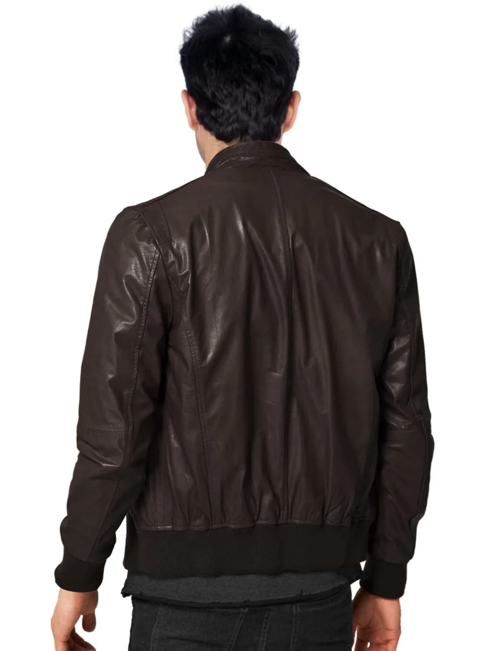Soft Lambskin Studded Leather Jacket