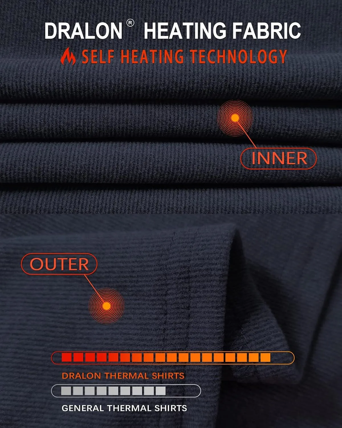 Soneven Thermal Shirts for Women Base Layer Ultra Soft Fleece Lined Underwear for Winter Cold Weather
