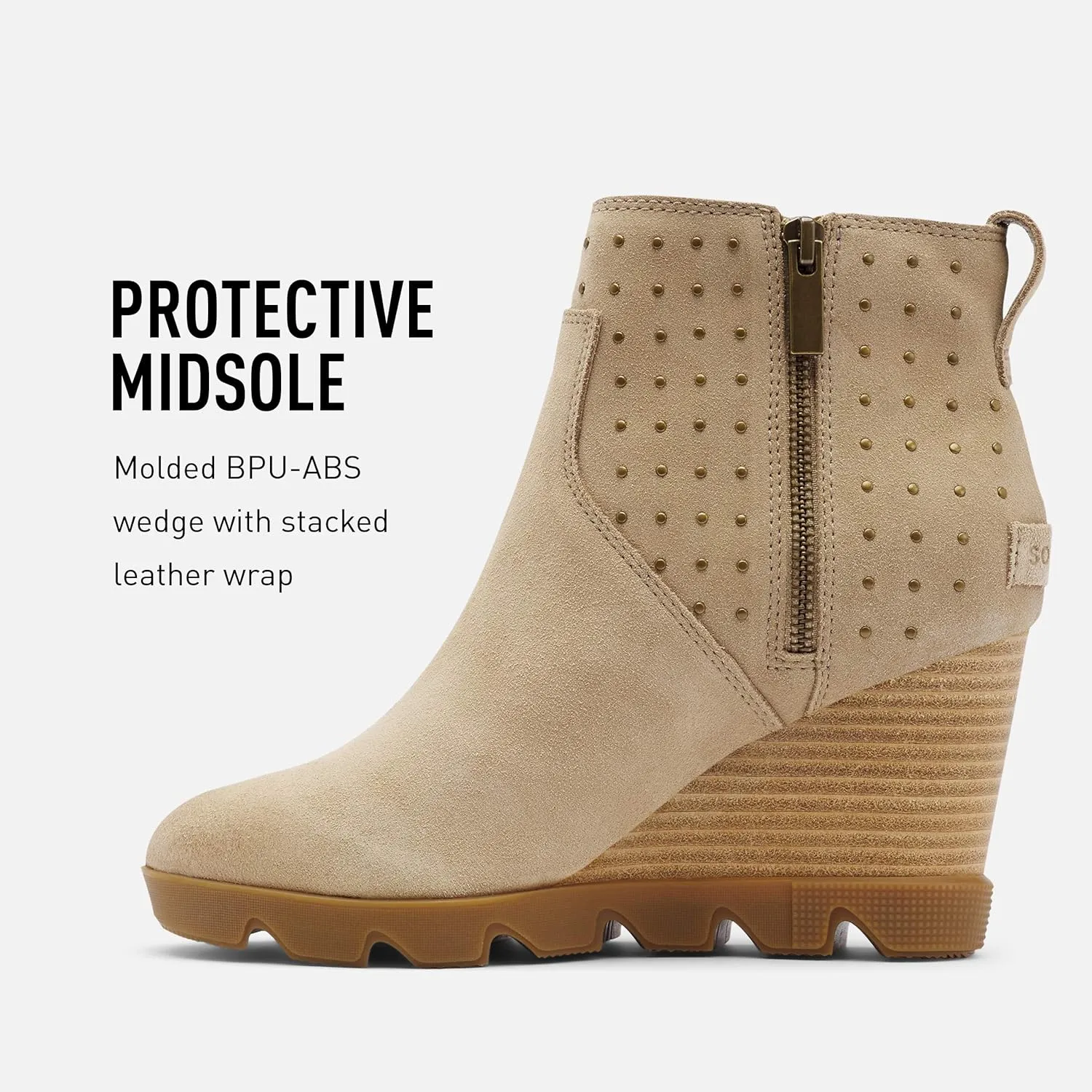Sorel Women's Joan Uptown Bootie Stud - Rain - Waterproof