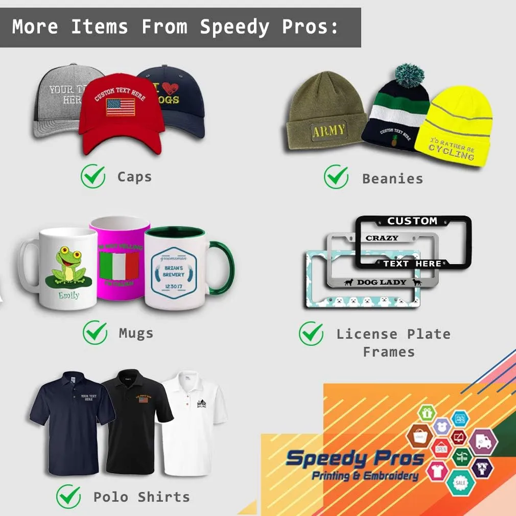 Speedy Pros Trucker Hat Baseball Cap Firefighter Fireman Retired Embroidery Cotton Snapback