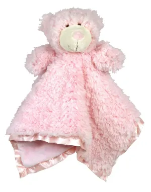 Stephan Baby Plush Cuddle Bud Security Blankie, Pink Bear
