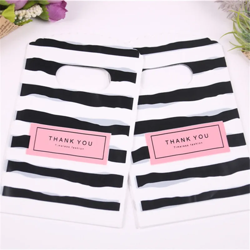 Striped Packaging Bags