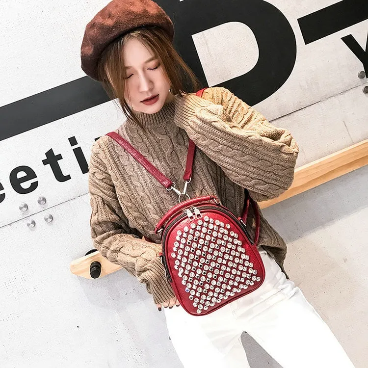 Studded Mini Backpack