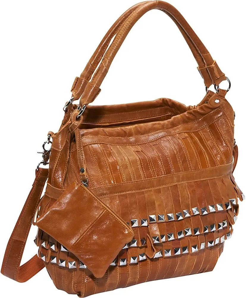 Studded Tutu Leather Handbag