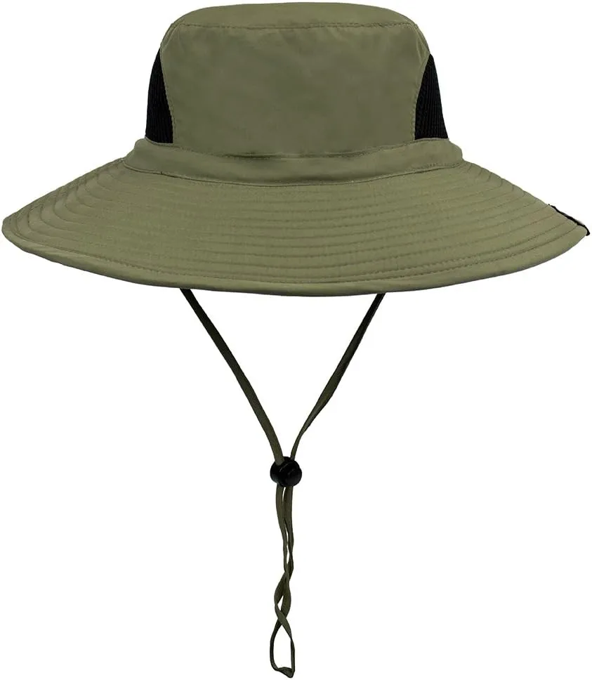 SUN CUBE Wide Brim Sun Hat Men Women, Fishing Hats Sun UV Protection, Mens Hiking Bucket Hat Safari Beach Boonie, UPF 50 
