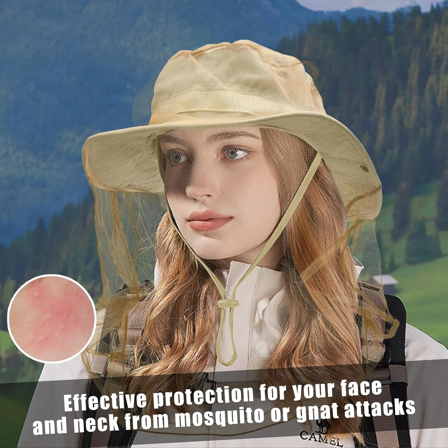Sun Hats for Men Women Boonie Hat UPF 50  Bucket Hat Wide Brim UV Protection Fishing Hiking Safari Outdoor Hats