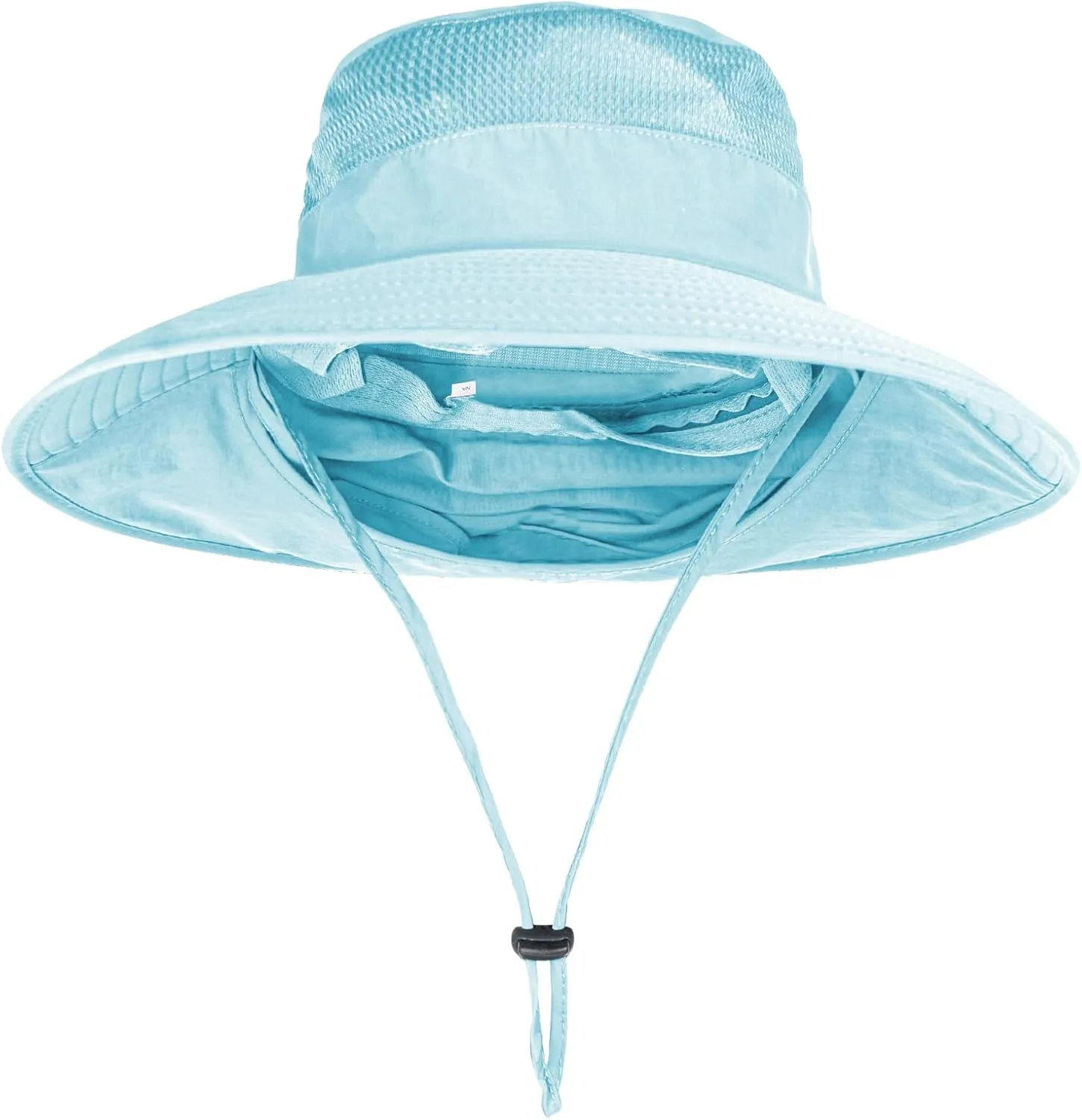 Sun Hats for Men Women Fishing Hat UPF 50  Breathable Wide Brim Bucket Hats Summer UV Protection Safari Hat with Neck Flap