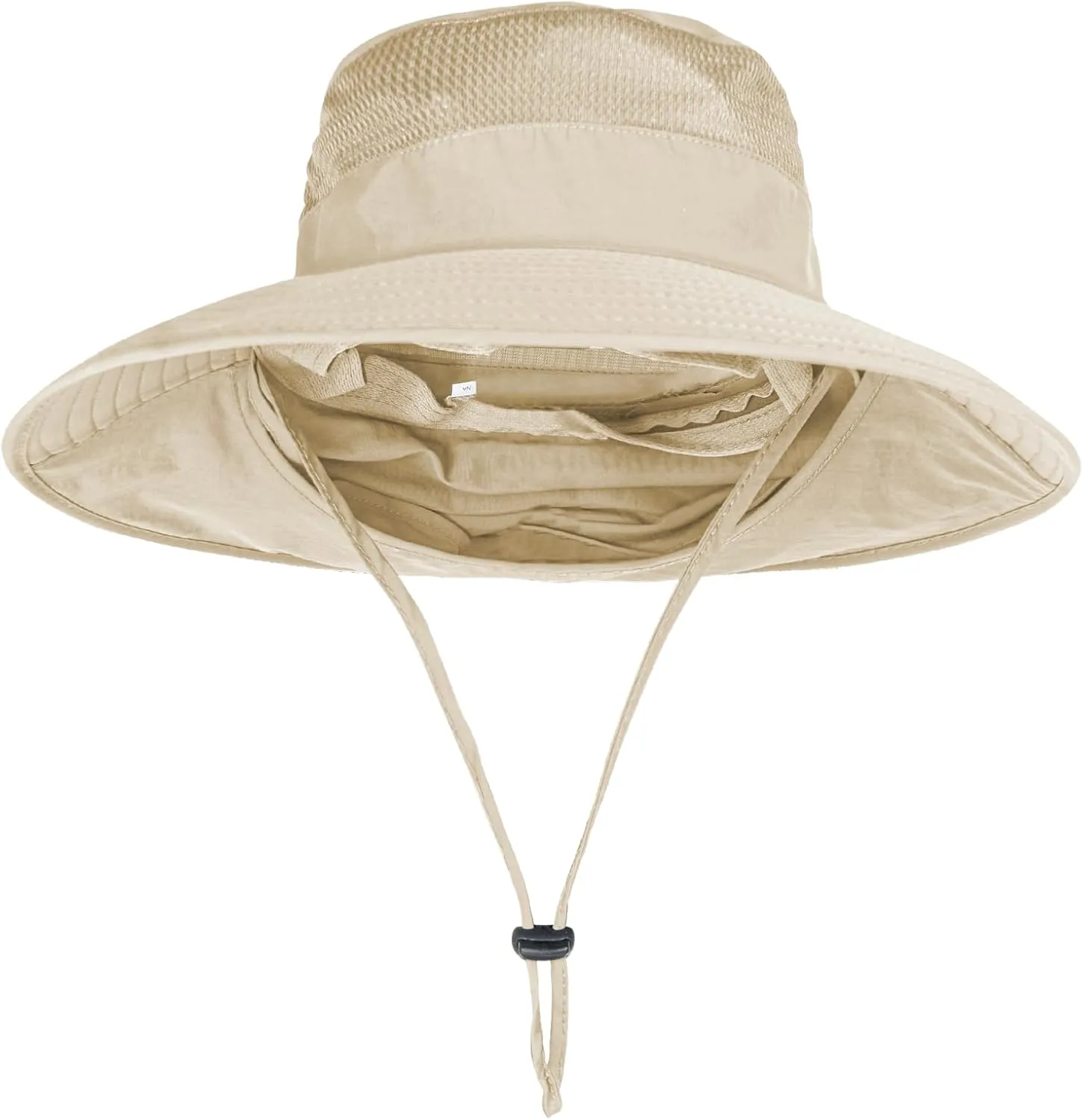 Sun Hats for Men Women Fishing Hat UPF 50  Breathable Wide Brim Bucket Hats Summer UV Protection Safari Hat with Neck Flap
