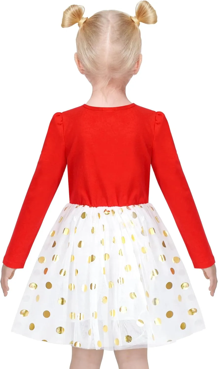 Sunny Fashion Girls Dress Beige Cream Sequin Heart Butterfly Tulle Skirt Long Sleeve