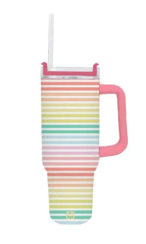 Sunset Stripe To Go Tumbler
