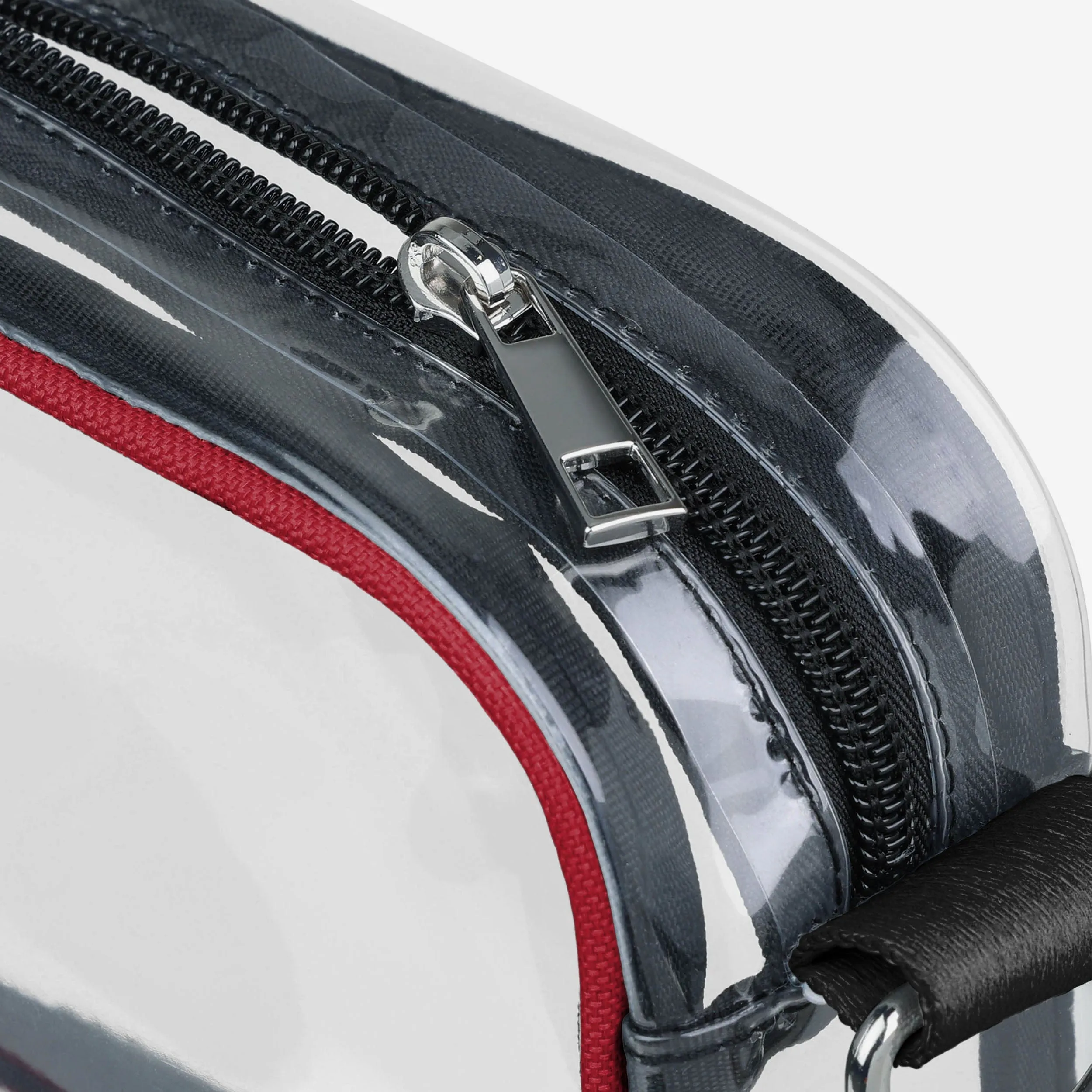Tampa Bay Buccaneers Team Stripe Clear Crossbody Bag