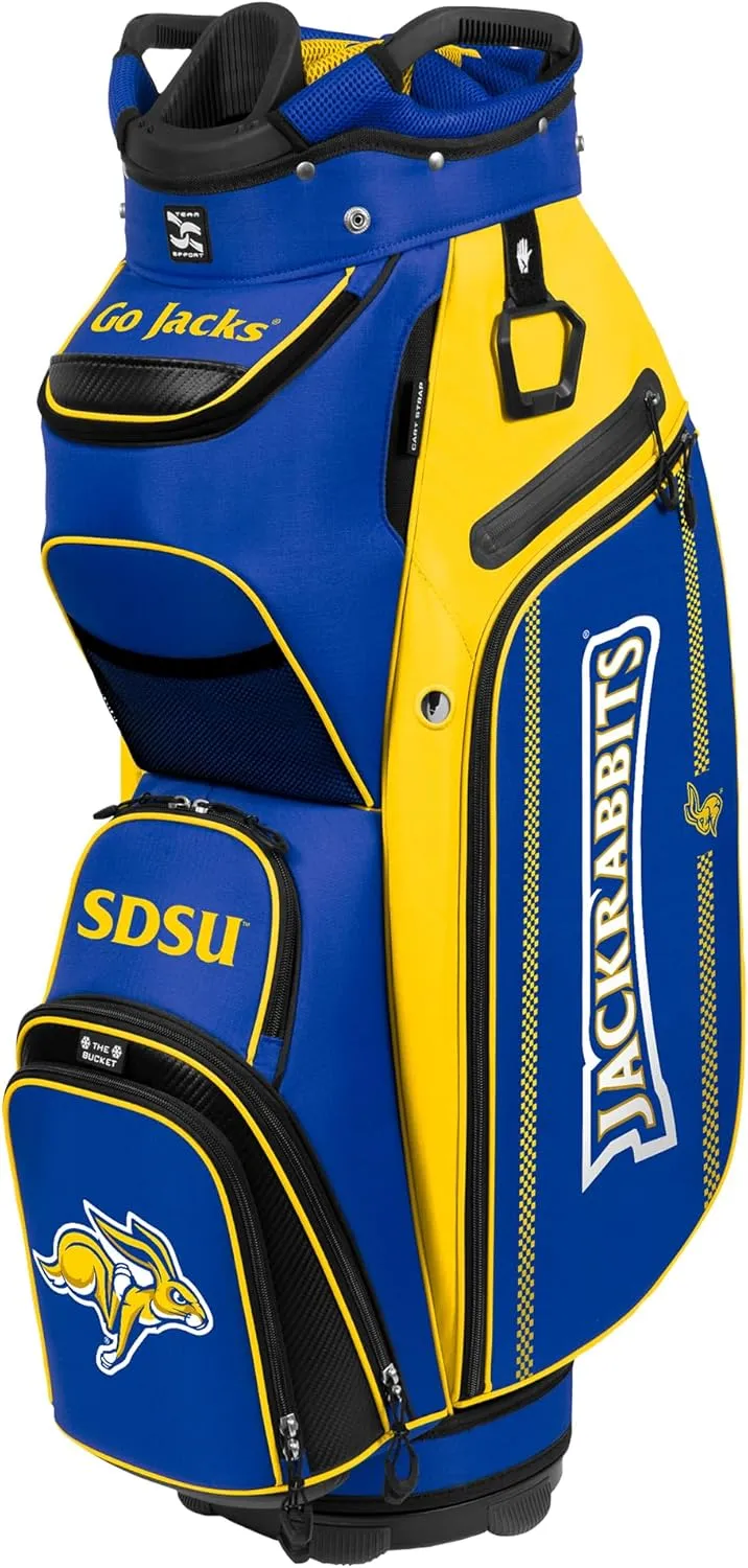 Team Effort Bucket III Cooler Cart Bag NCAA South Dakota State Jackrabbits