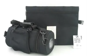 Tefillin Bags &amp; Carriers - Black Tefillin Carrier with Tallit bag