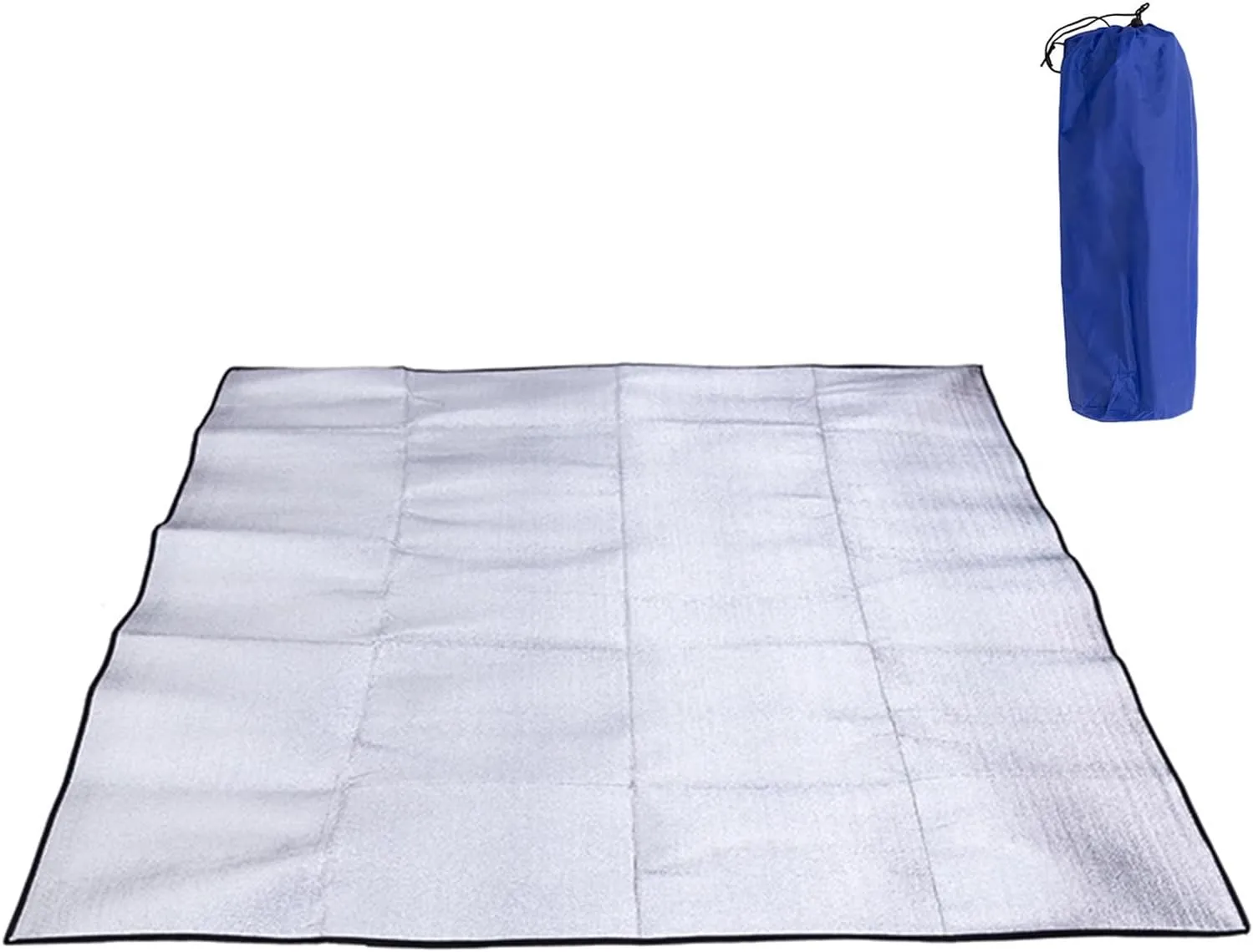 Tent Blanket,YIWENG Ultralight Waterproof Camping Mat Picnic Blanket Beach Mattress Sleeping Pad Aluminum Foil EVA Foam Mat Tent Sleeping Mattress