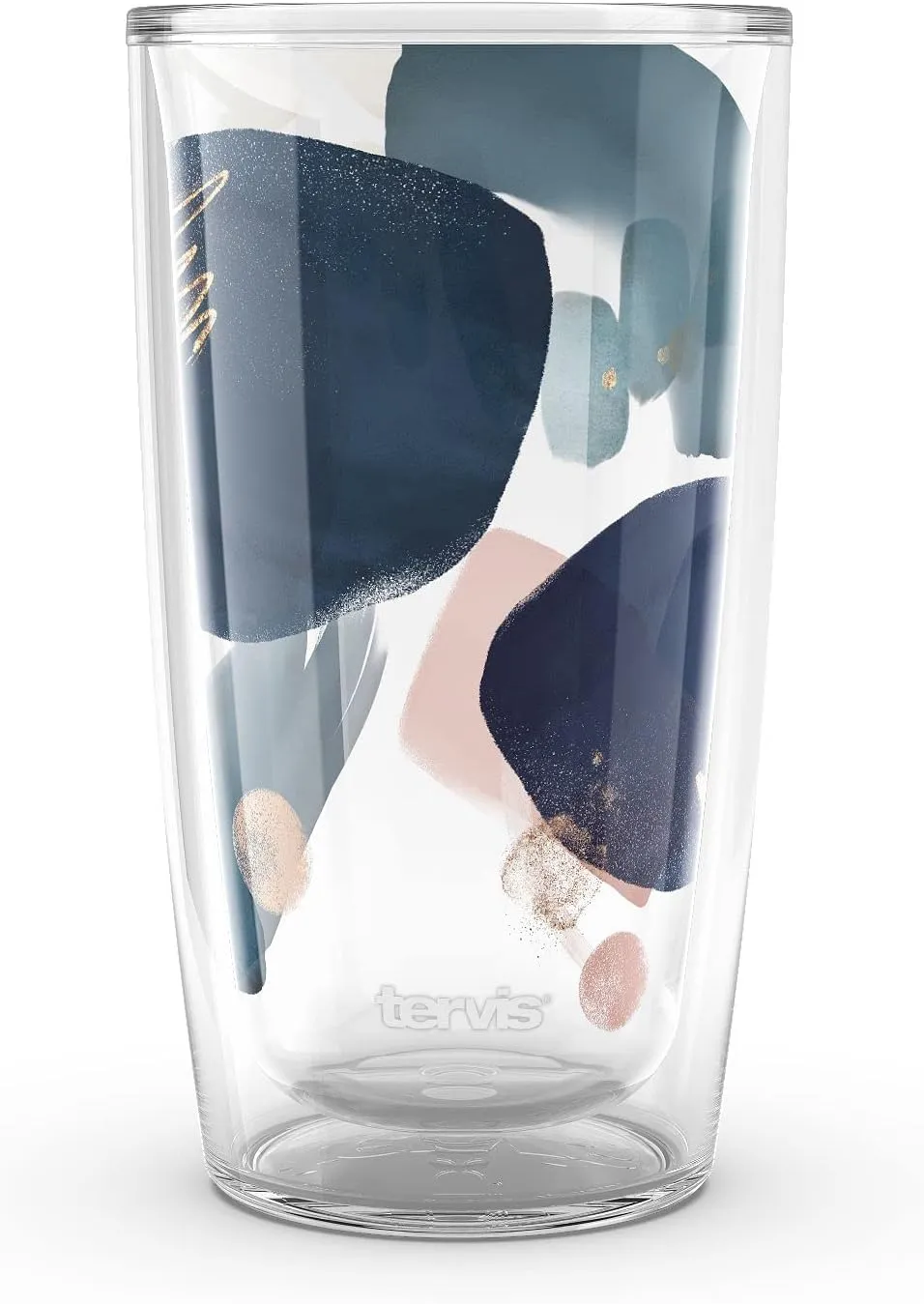 Tervis Autumn Gold Collection Made in USA Double Walled Insulated Tumbler Travel Cup Keeps Drinks Cold & Hot, 16oz - 4pk, Asst