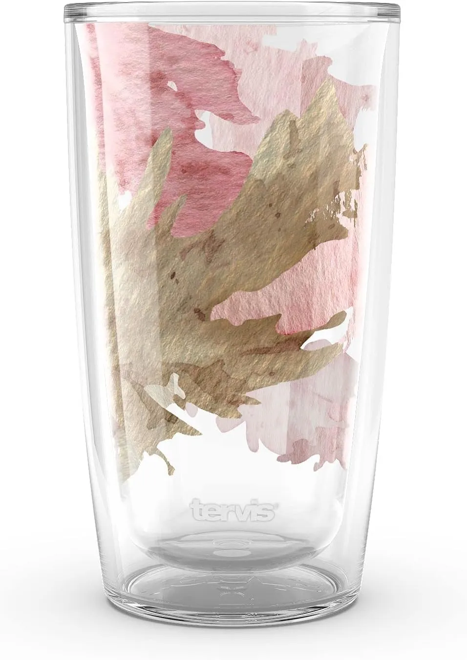 Tervis Autumn Gold Collection Made in USA Double Walled Insulated Tumbler Travel Cup Keeps Drinks Cold & Hot, 16oz - 4pk, Asst