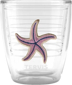 Tervis Beachcomber Collection Sea Star Made in USA Double Walled Insulated Tumbler Travel Cup Keeps Drinks Cold & Hot, 12oz, Sea Star