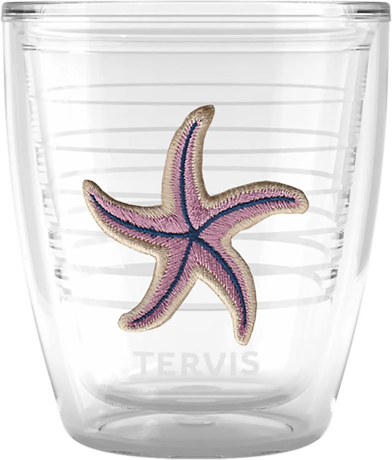 Tervis Beachcomber Collection Sea Star Made in USA Double Walled Insulated Tumbler Travel Cup Keeps Drinks Cold & Hot, 12oz, Sea Star