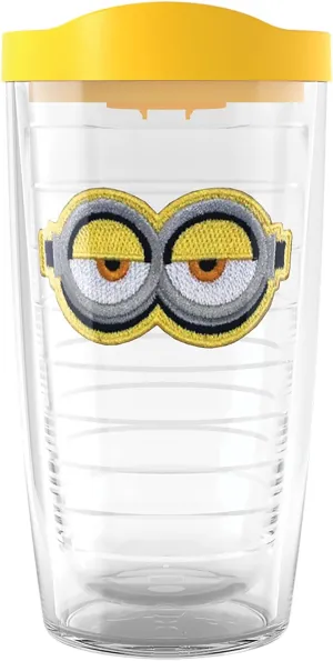 Tervis Despicable Me Minions The Rise of Gru Goggles Made in USA Double Walled Insulated Tumbler Cup Keeps Drinks Cold & Hot, 16oz, Classic