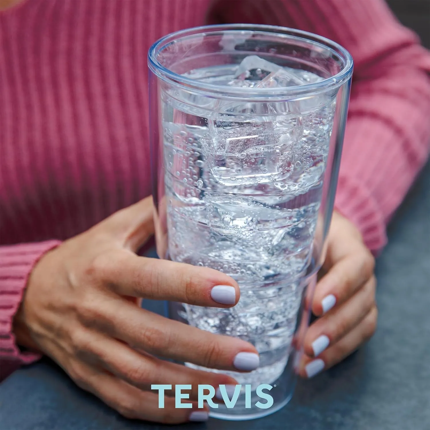 Tervis Fiesta Meadow Floral Made in USA Double Walled Insulated Tumbler Travel Cup Keeps Drinks Cold & Hot, 24oz, Classic Lidded