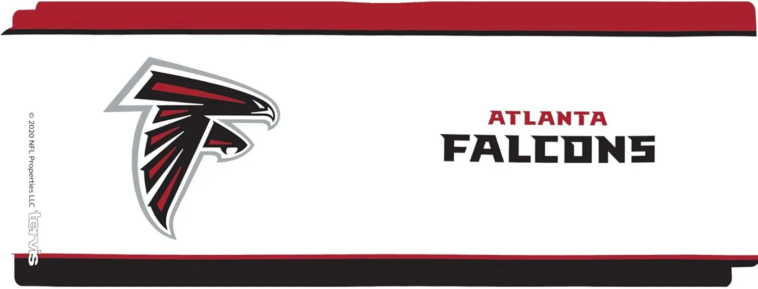 Tervis Made in USA Double Walled NFL Atlanta Falcons Insulated Tumbler Cup Keeps Drinks Cold & Hot, 16oz Mug, Tradition