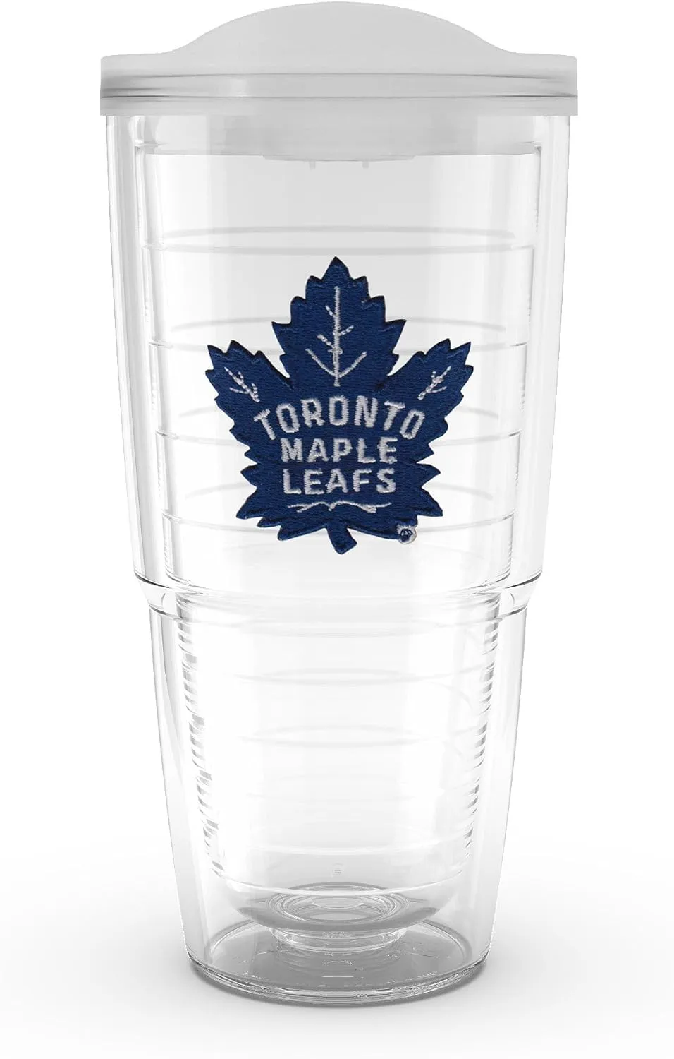 Tervis Made in USA Double Walled NHL Toronto Maple Leafs Insulated Tumbler Cup Keeps Drinks Cold & Hot, 24oz - No Lid, Primary Logo
