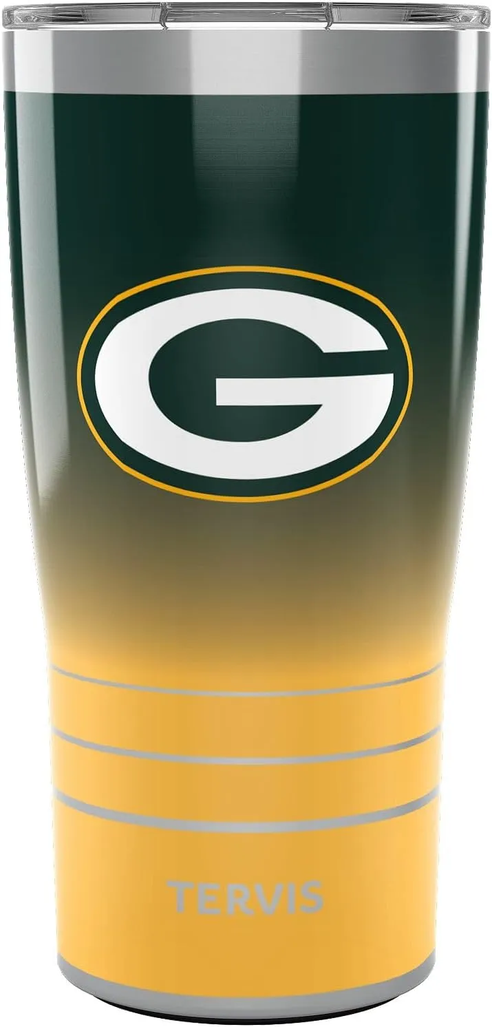 Tervis NFL Green Bay Packers-Ombre Insulated Tumbler, 20oz, Stainless Steel