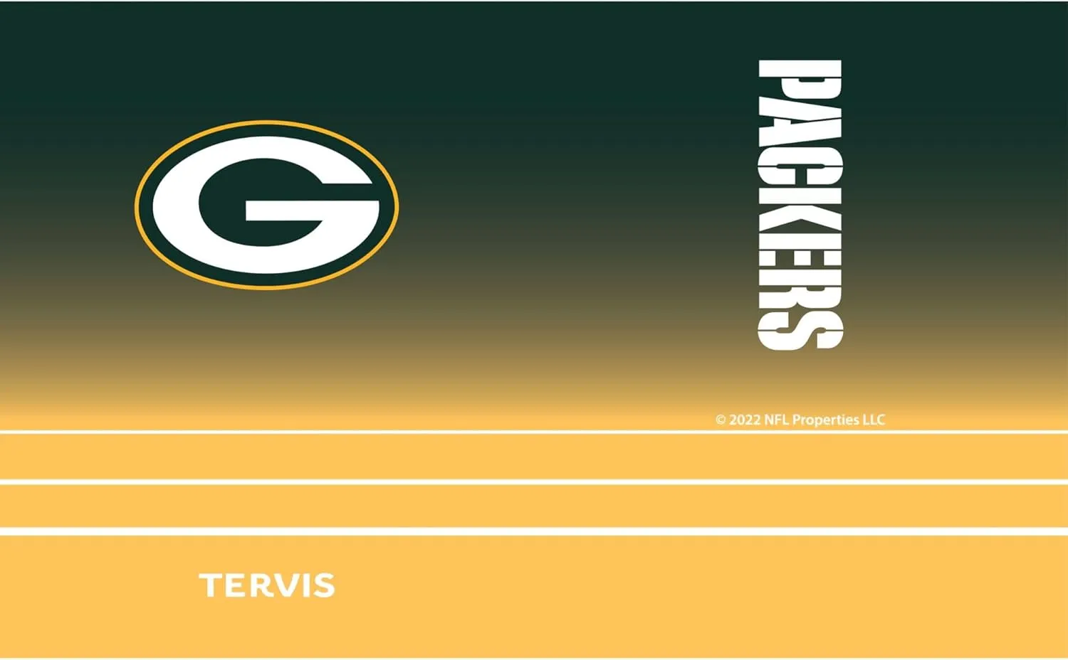 Tervis NFL Green Bay Packers-Ombre Insulated Tumbler, 20oz, Stainless Steel