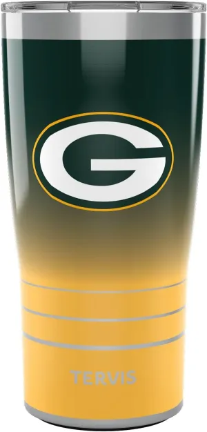 Tervis NFL Green Bay Packers-Ombre Insulated Tumbler, 20oz, Stainless Steel