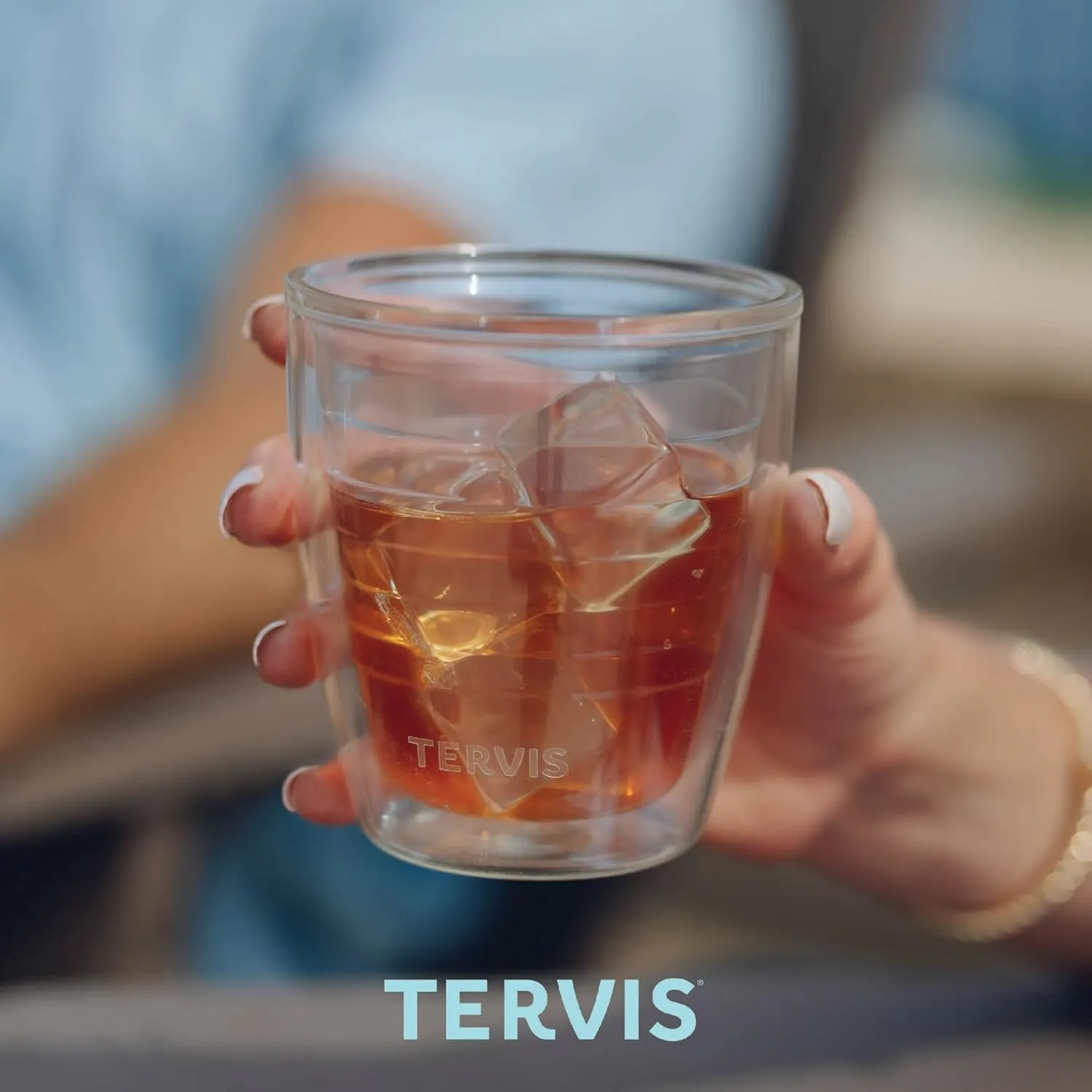 Tervis The Links Golf Collection Birdie Buggy Made in USA Double Walled Insulated Tumbler Travel Cup Keeps Drinks Cold & Hot, 12oz, Birdie Buggy
