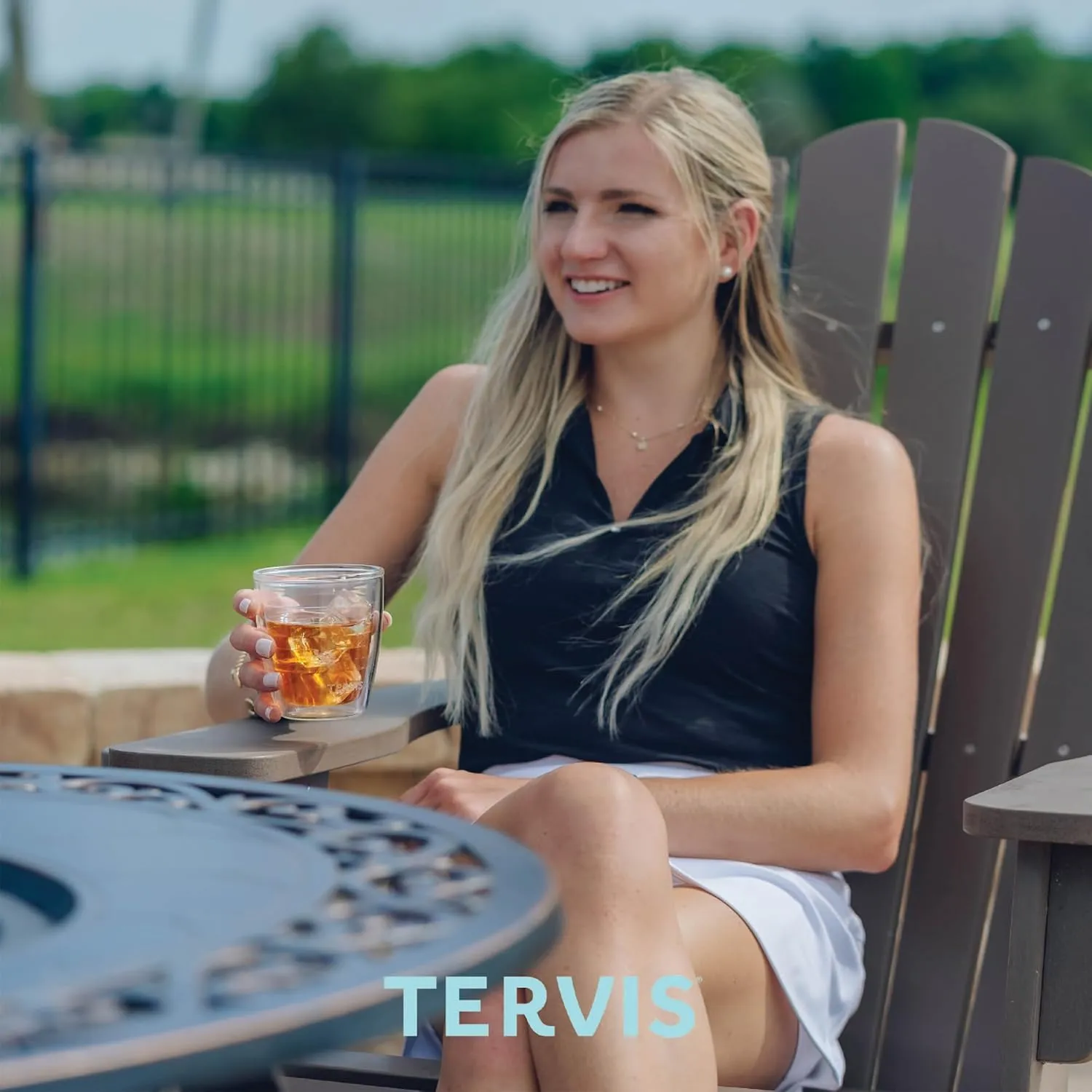 Tervis The Links Golf Collection Birdie Buggy Made in USA Double Walled Insulated Tumbler Travel Cup Keeps Drinks Cold & Hot, 12oz, Birdie Buggy