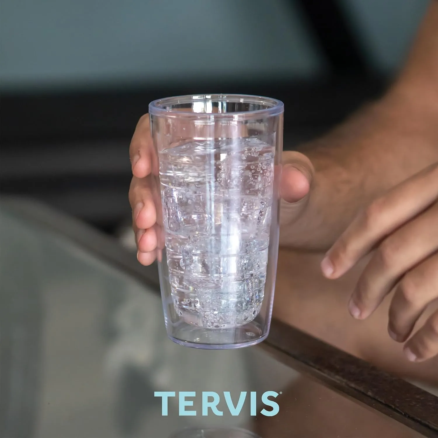 Tervis Wildflower Crystal Collection Made in USA Double Walled Insulated Tumbler Travel Cup Keeps Drinks Cold & Hot, 16oz, Sage and Dandelion