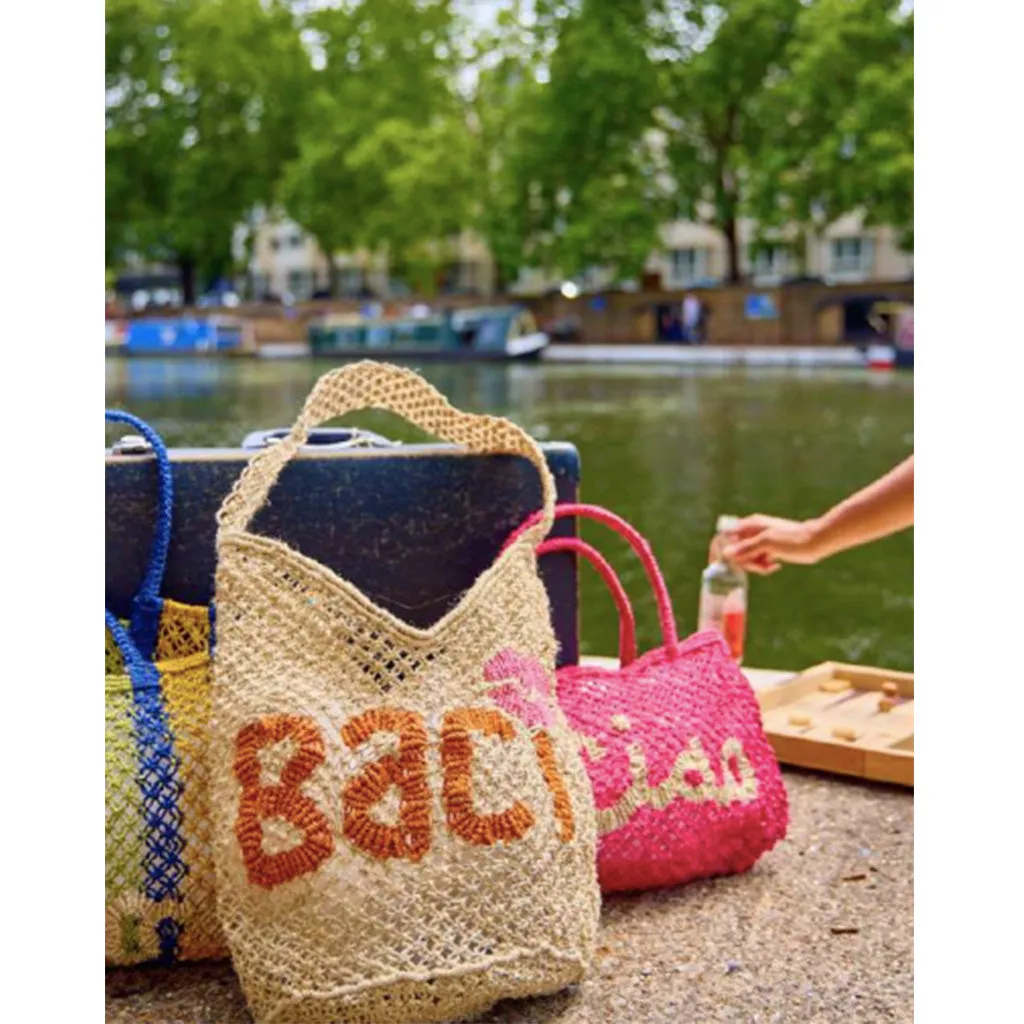 The Jacksons - Drusilla Bag - BACI - Natural - Peri / Scarlet