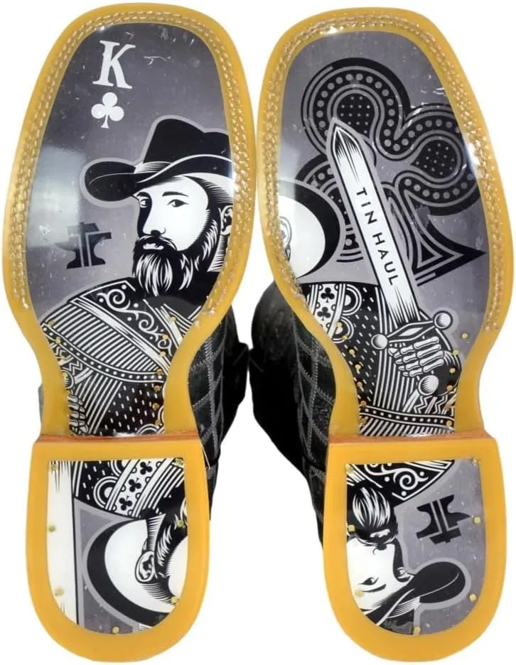 Tin Haul Western Boots Mens 11" Multi-Color 14-020-0077-0510 MU