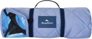 Tommy Bahama Outdoor Waterproof Picnic Blanket - Lightweight Portable Design with Carry Strap - Perfect for The Beach, Park, Camping, Concerts and More, 50" x 70"