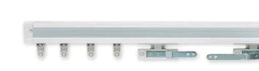 Track Only Assembled Set Cord or Hand Draw Complete Traverse Set (No Facia), Up to 12Ft Length (144")*