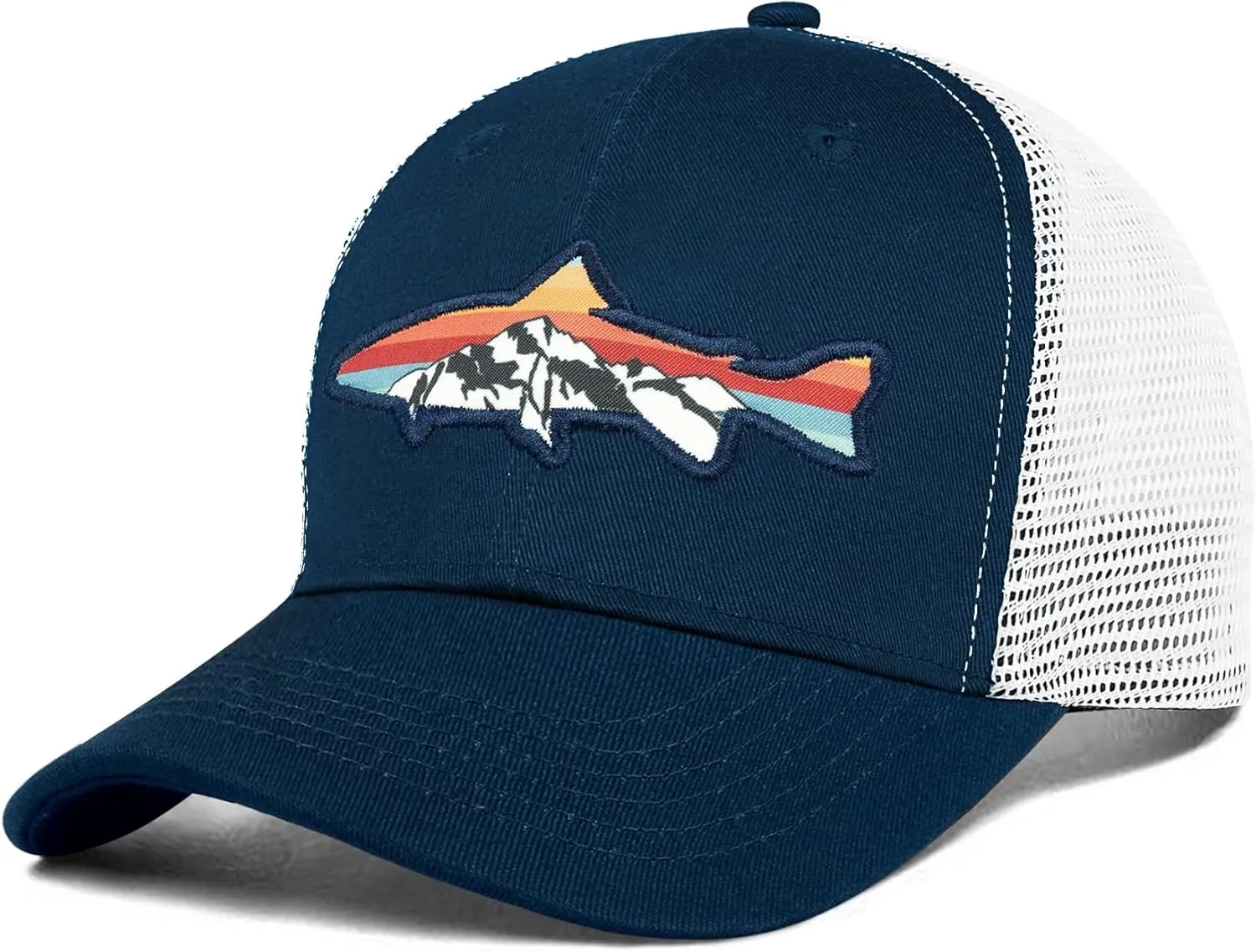 Trucker Hat for Men and Women - Outdoors Snapback Hats for Hiking, Climbing, Fishing, Outdoor Adventure