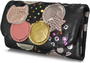 Tsumorichisato Key Case, New Multi-Dots, Black II