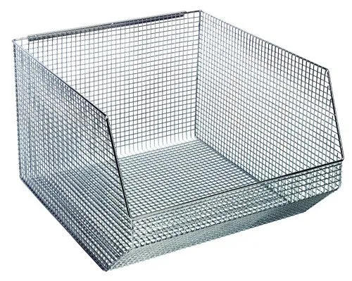 Ultra Stack Wire Mesh Bins  18-1/2" x 17" x 11-1/4" ( Case of 5 )